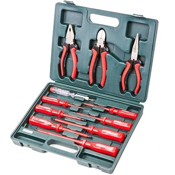 Br&uuml;der Mannesmann M11240 Screwdriver / Pliers Set