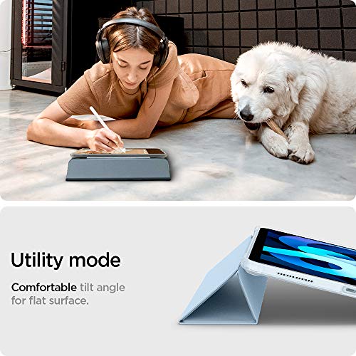 Spigen for iPad Air 11 Inch Case M4 (2026), iPad Air 11 Inch Case M3/M2 (2025-2024), 10.9 Inch 5th/4th Generation Case (2022/2020), Ultra Hybrid Pro Tri-Fold Cover Clear with Pencil Holder, Sky Blue - image 6