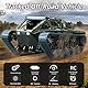 Mostop Remote Control Tank 1/16 Scale High Speed RC Tank Offroad Crawler für Kinder, 2.4Ghz Remote Control Crawler Drift Army Truck mit 2 Batterien, 360°Rotating Drifting Truck Toy Gifts