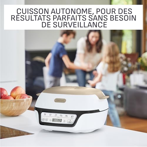 TEFAL MACHINE A GÂTEAUX INTELLIGENTE 5 PROGRAMMES PRÉCIS MOULE ANTIADHÉSIF 6 MOULES A MUFFINS CREABAKE CAKE FACTORY KD804 - vue 8