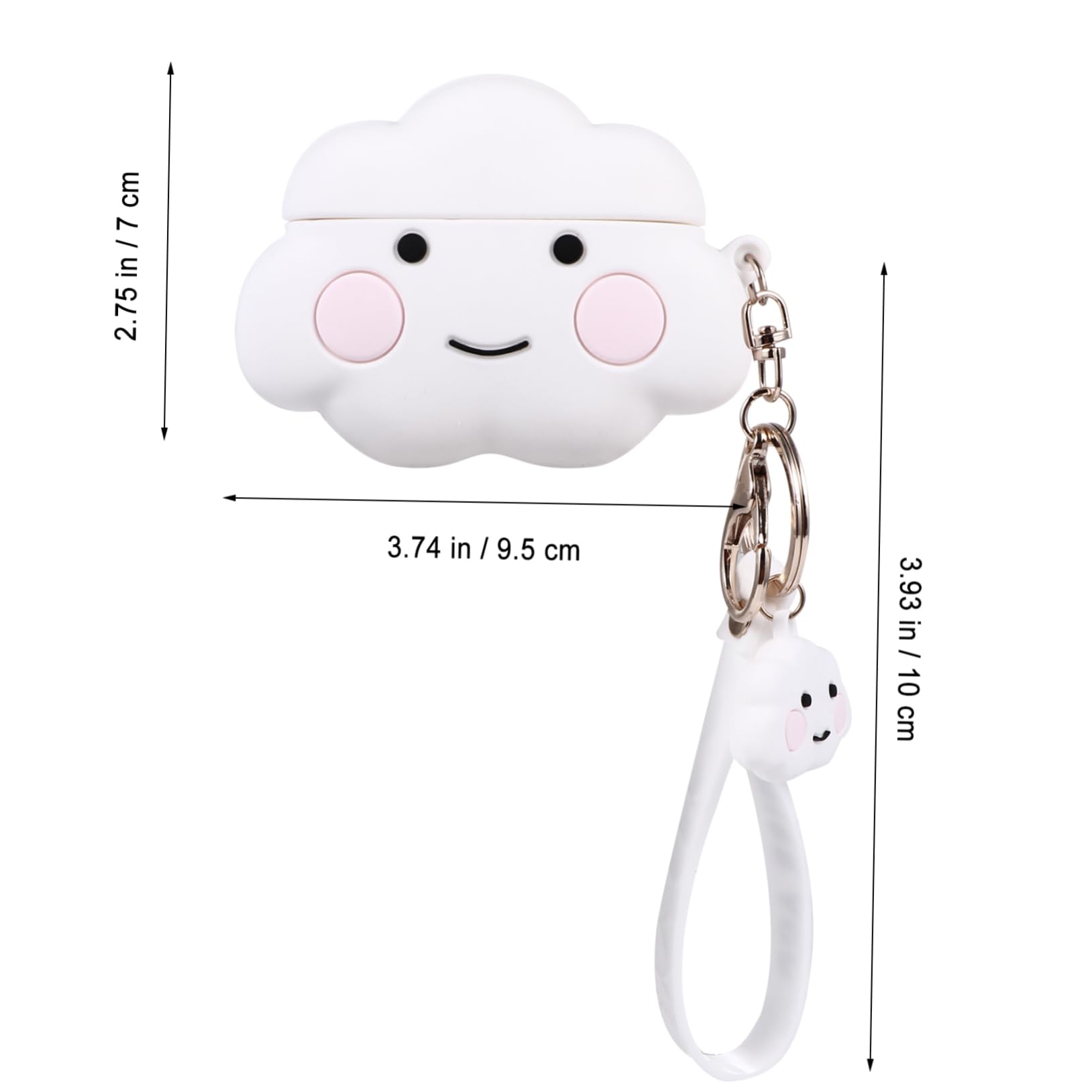 jojofuny 3piezas Funda De para Auriculares Inalámbricos Protección Forma De Compatible Diseño Práctico y Sin Retirar La Funda