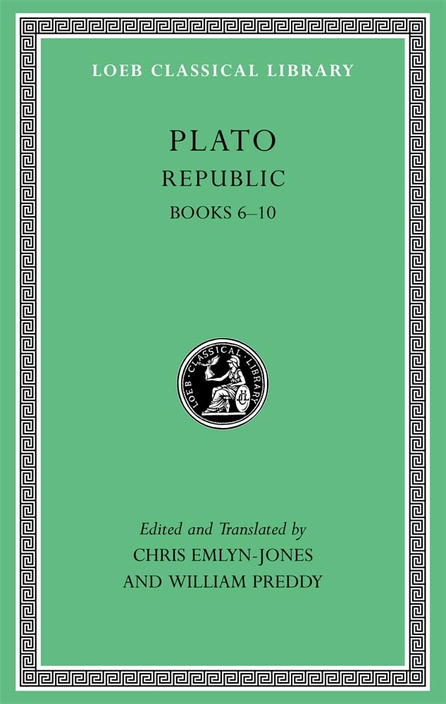 Republic Volume II  Books 610 by Plato Plato HARDBACK 9780674996519