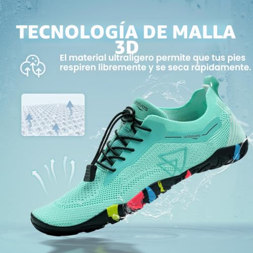 Zapatos de agua cómodos que evitan resbalones y protegen tus pies en la playa 2