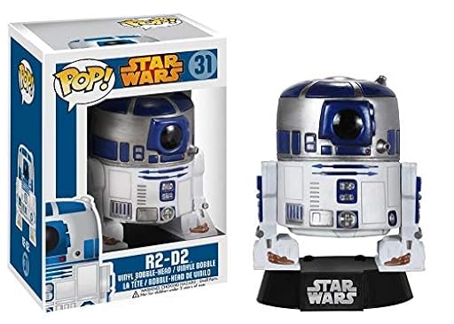 Funko Pop! Star Wars : R2-D2- Figura de Vinilo Coleccionable - Idea de Regalo - Mercancia Oficial - Juguetes para Niños y Adultos - Movies Fans - Muñeco para Coleccionistas y Exposición | Ya disponible en tu tienda friki favorita! En mundofriki.es!
