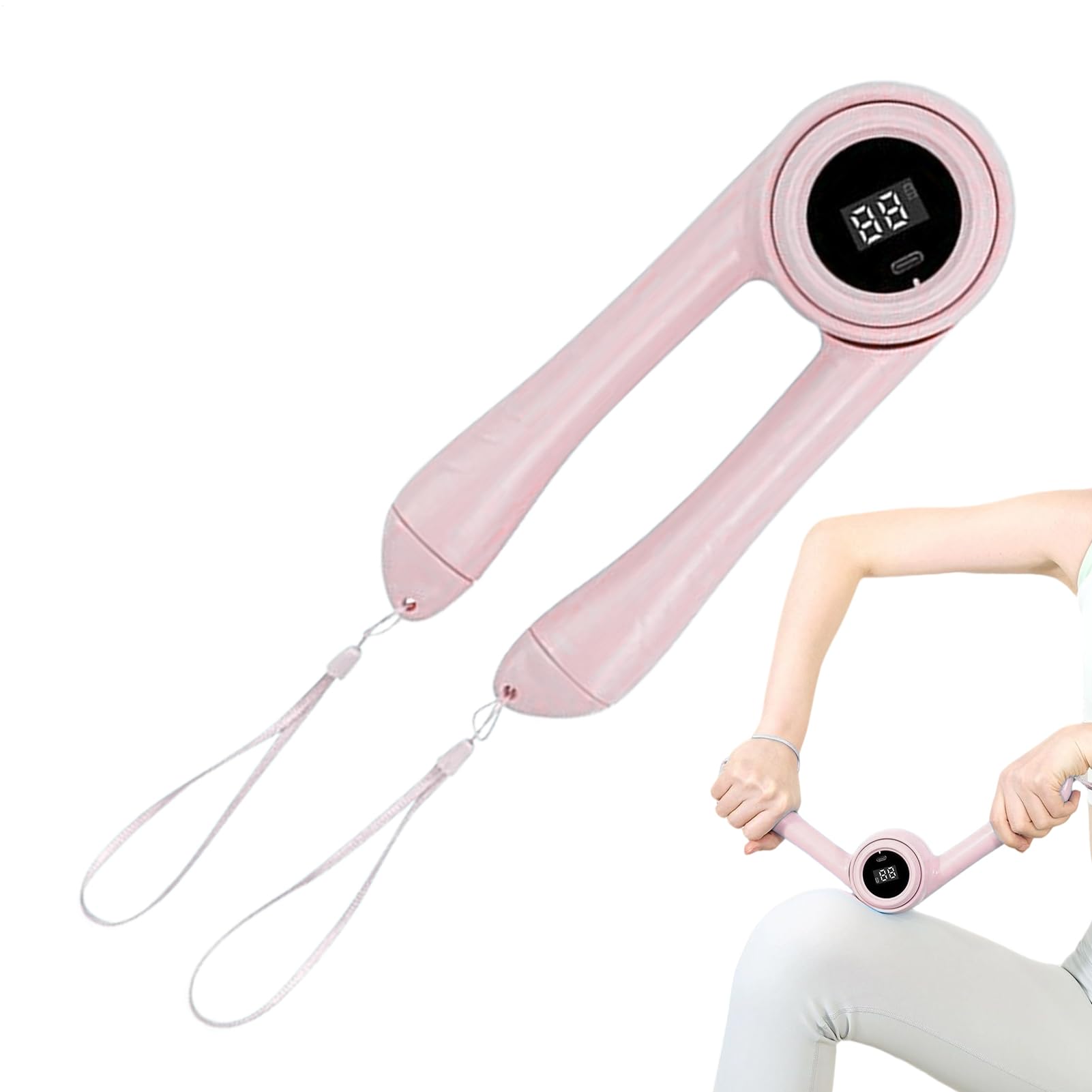 Armspier Trainer - Dispositivo de conteo inteligente con pantalla digital | Entrenador de pecho Equipo de Entrenamiento de Fuerza | Ejercicios de Entrenamiento Muscular Yoga Oficina Gimnasio Viajes