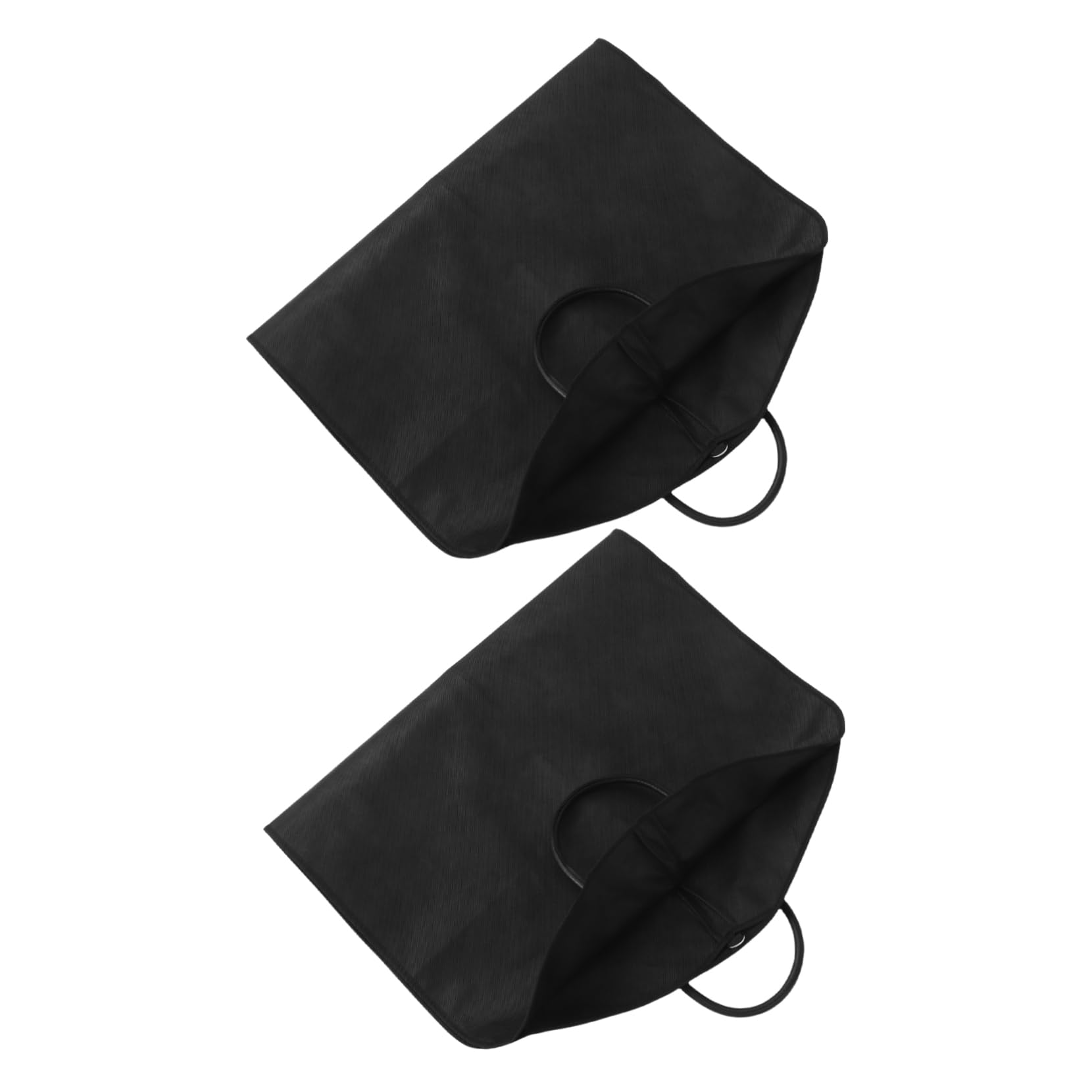 PRETYZOOM 2pezzi Copriabiti in Tessuto Non Tessuto con Cerniera Borsa Porta Abiti Traspirante e Antipolvere per Viaggi e Armadio per Riporre Abiti e Piumini