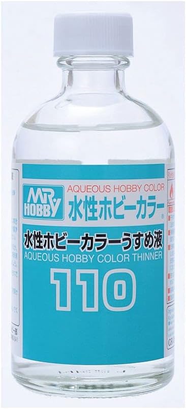 GSI Creos Mr Aqueous 110ml Hobby Matte Acrylic Paint Thinner