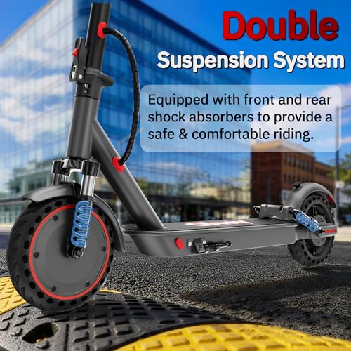Qlaway 8.5'' Electric Scooter for Adults