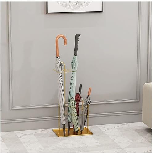 SaryEdge Umbrella Stands,Umbrella Holder Metal Umbrella Stand Home Hotel Lobby Commercial Umbrella Barrel Floor Stand Umbrella Shelf Home Simple Bucket Storage,B-d