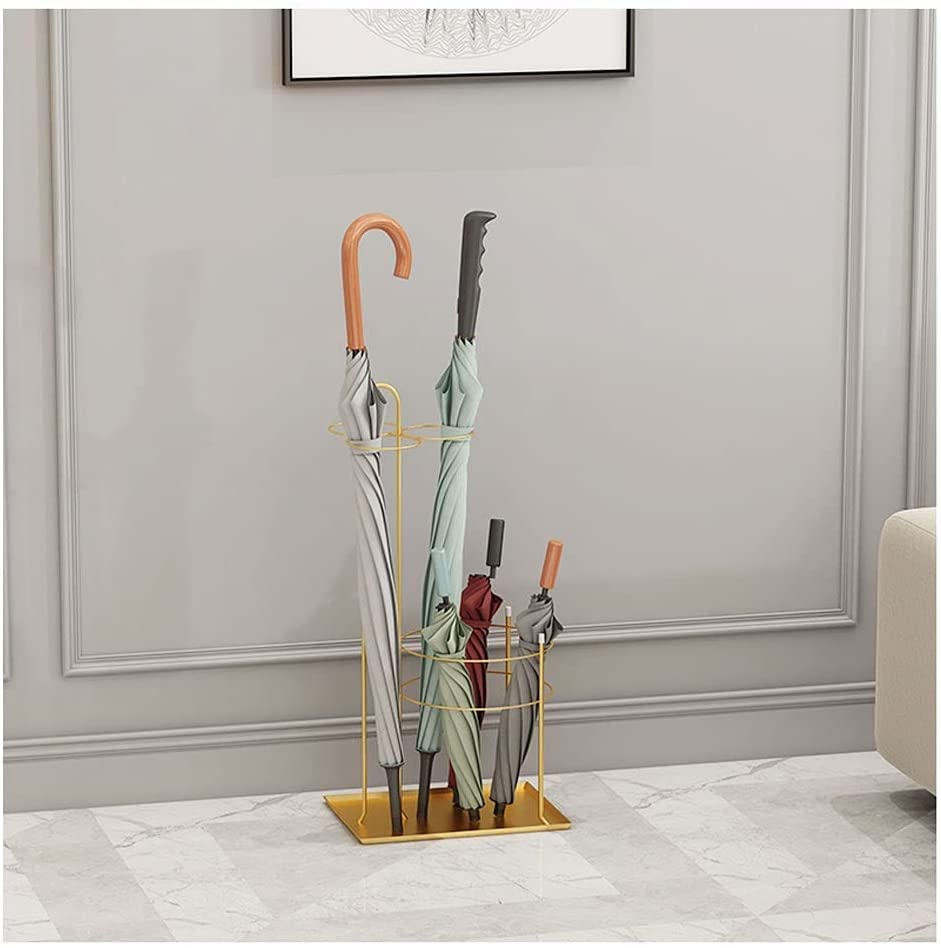 Porte-parapluies en métal pour la maison et l'hôtel - Support de sol grand format