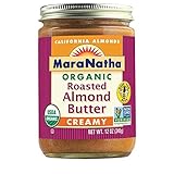 Maranatha Organic Roasted Creamy Almond Butter, 12 Ounce -- 6 per case.