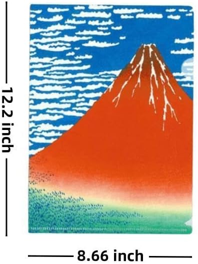 Miniatura 5 de Carpetascarpetas de archivos de plástico, organizador expandible de tamaño carta, carpeta de papel estética para la oficina escolar, documentos (A)