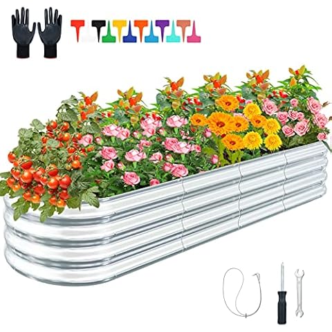 9-in-1 verstellbares verzinktes Hochbeet Kit Cover