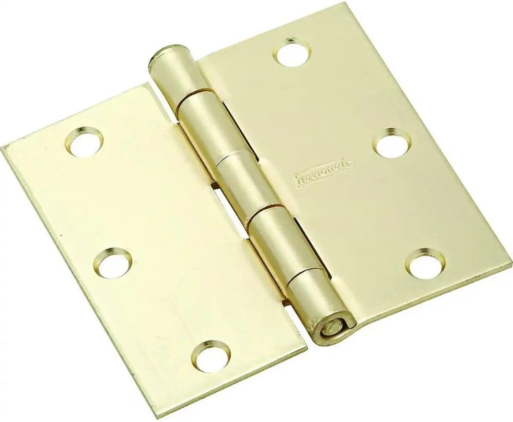512 3" SQR Door Hinge - Satin Brass