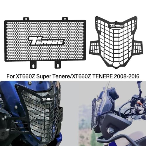 Grilles de protection phare et radiateur XT660Z Tenere 2008-2016 - 2