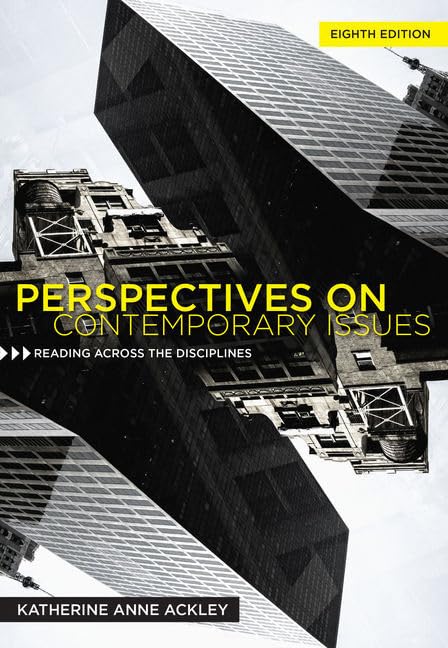 Bundle: Perspectives on Contemporary Issues, Loose-Leaf Version, 8th + MindTap English, 1 term (6 months) Printed Access Card