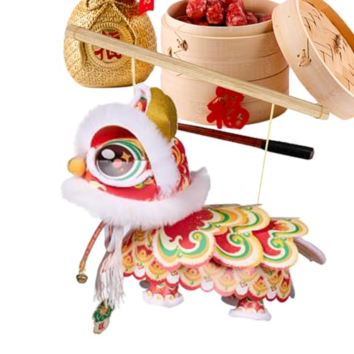 Kit de Linterna DIY para Año Nuevo Chino,Decoraciones Estacionales Danza del León - Linterna del Año del Caballo | para Escuela Restaurante Casa Reunión Familiar Salón Dormitorio