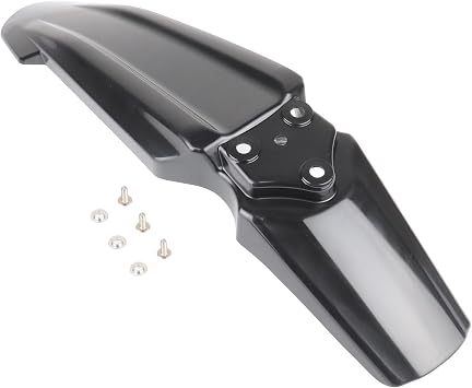 Surron Front Fender & Rear Shock Fender & Rear Fender Kit ABS Plastic Motorcycle Modified Mudguards Protector for Light Bee Sur Ron S/X Segway X160 / X260 (Black 3 Set)