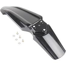 Surron Front Fender ABS Plastic Motorcycle Modified Mudguards Protector Compatible with Light Bee Sur Ron S/X Segway X160 / X260 Black Front Fender