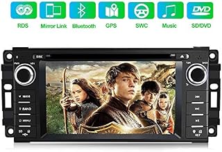 Car Stereo Radio with Bluetooth 6.2 Inch Touch Screen Multimedia Player with Mirror