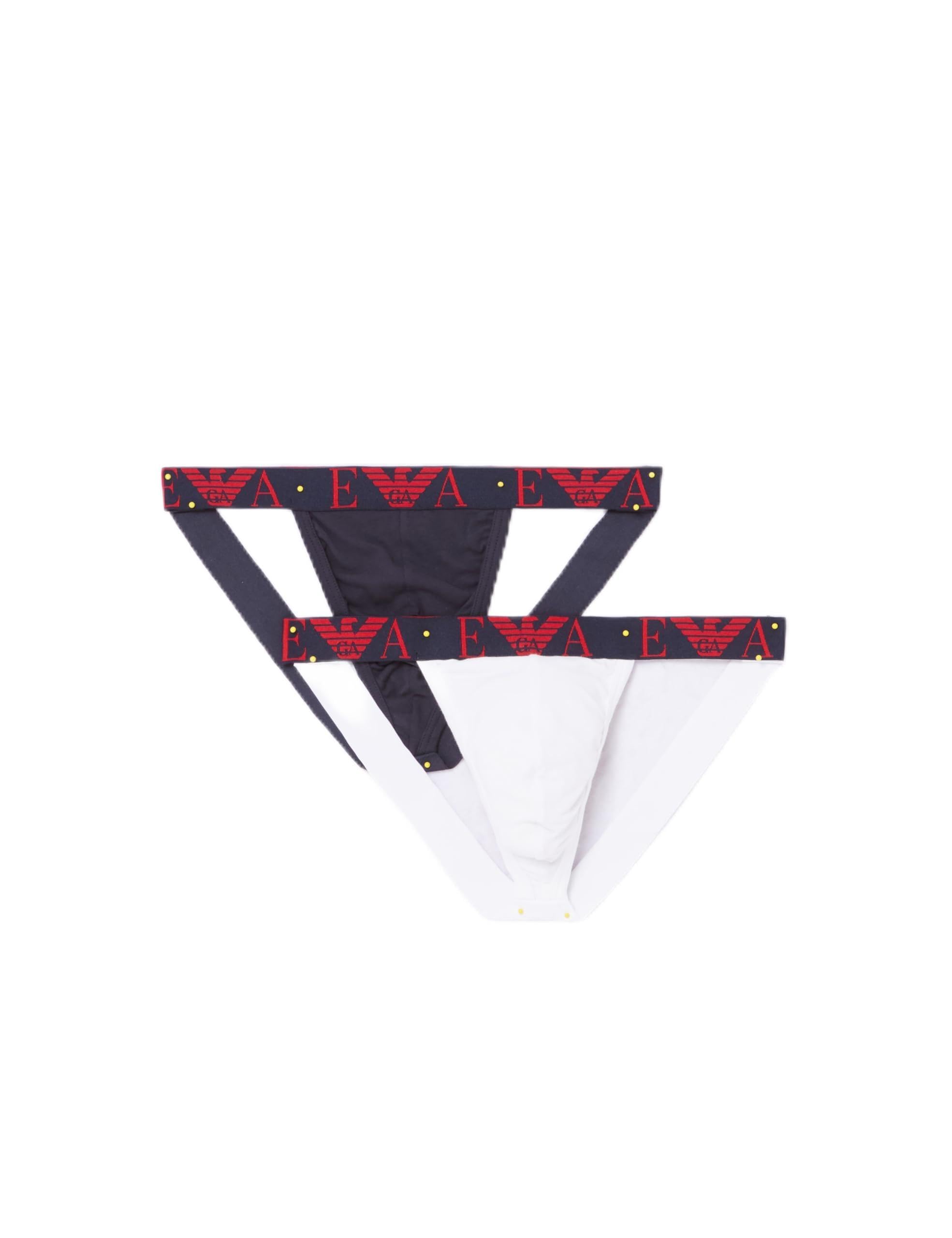Emporio Armani Jock Strap Mężczyźni Bold Monogram 2-pack Jockstrap