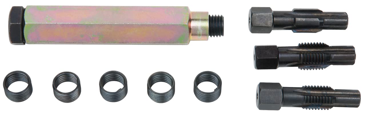 KS Tools 150.5070 Kit di riparazione THREADfix M12x1,5 p.sonde lambda,9 pz