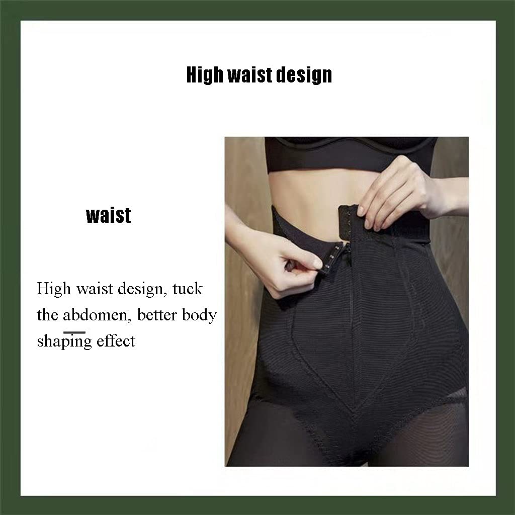 Short Gainant Taille Haute pour Femme avec Fermeture éclair et Levage des Hanches Sexy (Couleur : Noir, Taille : M)