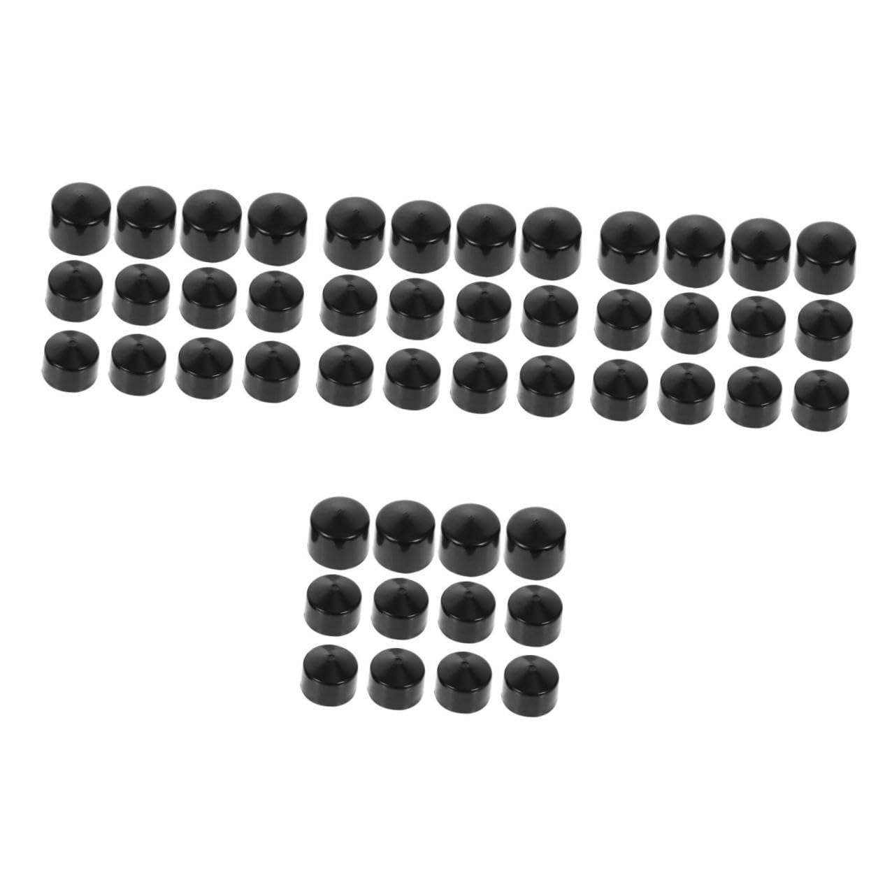 TOYANDONA Repuesto para Camiones de Monopatín Accesorios de Reemplazo de Copas de Pivot para Skateboard Color Negro Compatible Mayoría de Camiones de Skate