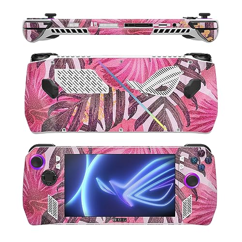 Image of MightySkins Glossy Glitter Skin Compatible with Asus ROG Ally - Tropical Pink | Protective, Durable High-Gloss Glitter Finish | Easy to Apply