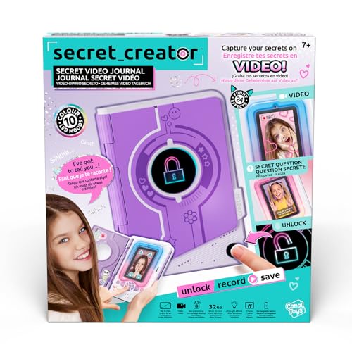 Journal secret vidéo pour protéger ses souvenirs des regards indiscrets avec empreinte - 2