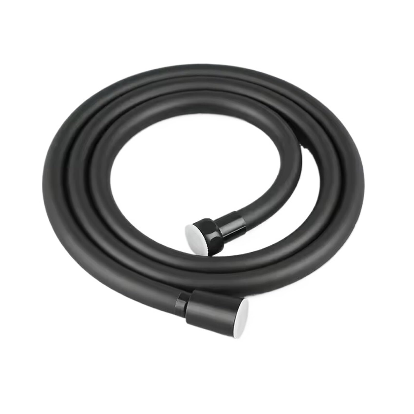 Kdberhfsa Black 1.5/2/3M Pvc Handheld Shower Head Hose Flexible Anti Winding Explosion-Proof Water Tube Bathroom Faucet Hose Extension Pipe(,300Cm)