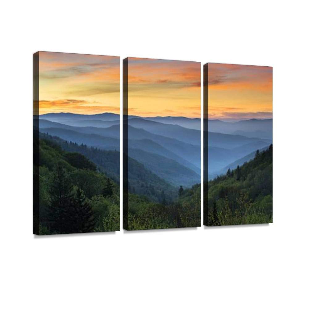 Buy sunrise landscape great smoky ains national park gatlinburg tn Wall