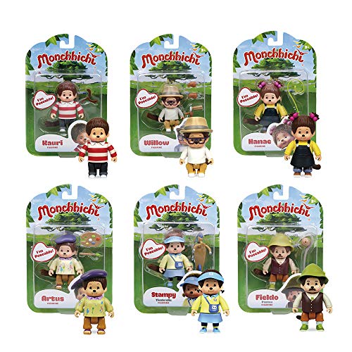 Toy Partner Monchhichi Mini muñeco coleccionable, multicolor (81551) , color/modelo surtido
