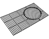WELL GRILL Gusseisen Grillrost Sear Grate für Enders Switch Grid Kansas Rostsystem, Rund Einsätze Grillschalen Pfanne Grill Ersatzteile für Enders Kansas 4-Brenner Gasgrill