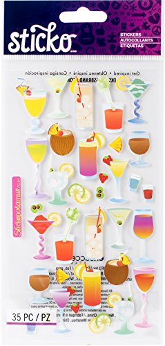 Sticko Sticker Themed-Cocktails SPPC01