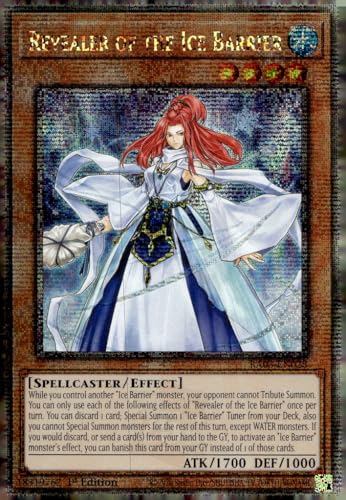 YU-GI-OH! Revealer of The Ice Barrier (RA03-EN028) - 1ª edición - 1 Count - Excelente - data parallel - Anime - 2023 - 1 Count