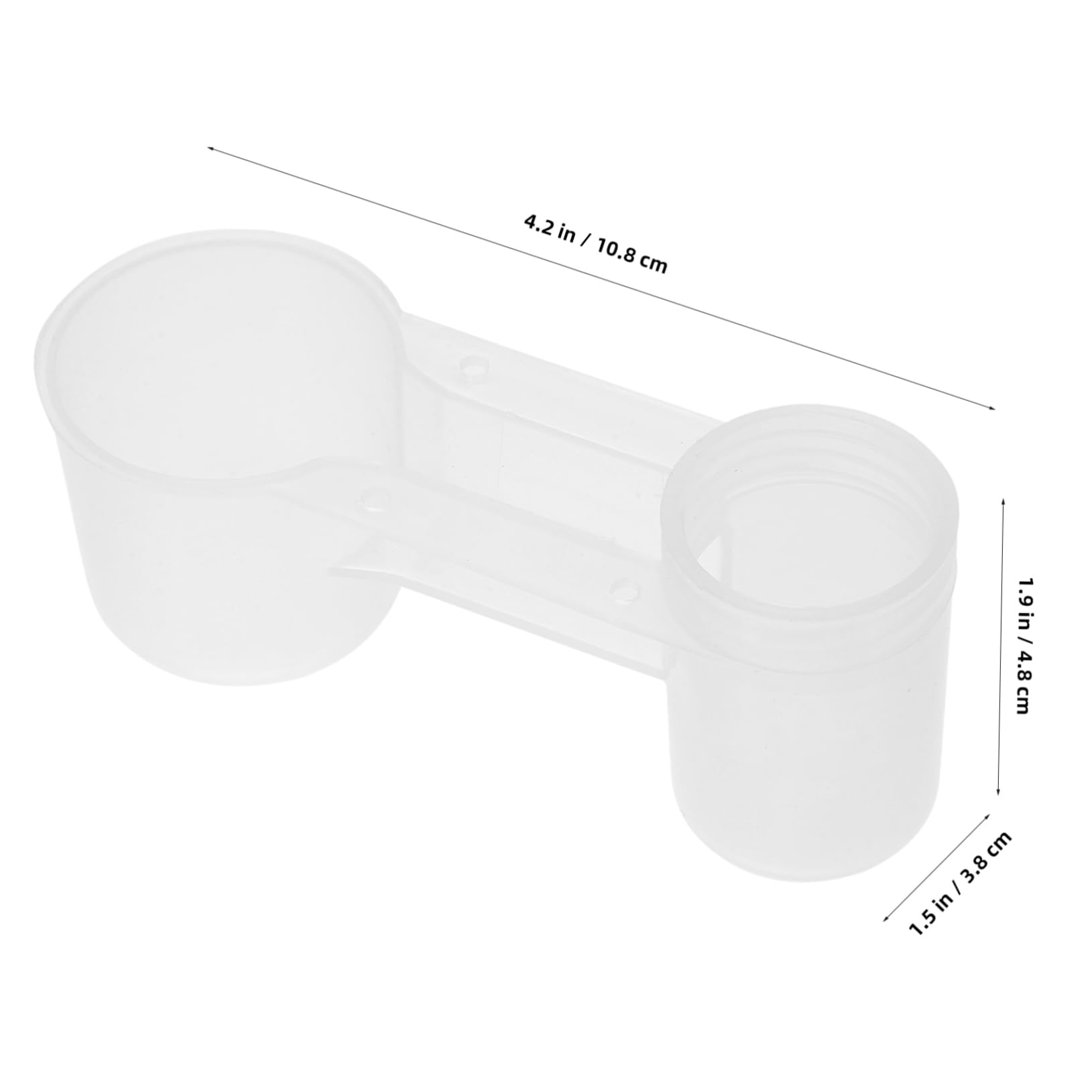 BESPORTBLE 10 Uds Bebedero De Agua para Pájaros Pantalla De Rafia Aguas De Pollo Y Alimentador Bebedero para Pájaros Bebedero Automático para Palomas Bebedero para Pájaros Taza Bebedero para