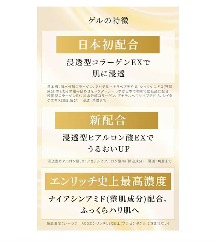 Amazon | アクアコラーゲンゲル エンリッチリフト EX Ra 200g | ノー