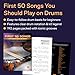 First 50 Songs You Should Play on Drums | Beginner Drum Songbook with Easy Notation for Rock, Pop and Classic Hits | Learn Essential Grooves, Fills and Rhythms | Hal Leonard Drum Sheet Music