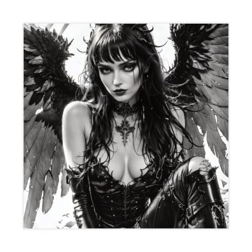 Toile fantastique fallen angels 61x61 cm pour décorer un bureau