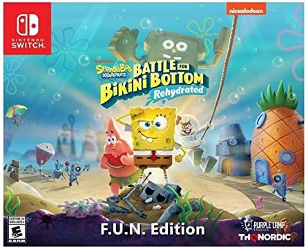Amazon Spongebob Squarepants Battle For Bikini Bottom Rehydrated F U N Edition Nintendo Switch スポンジボブスクエアパンツバトルforビキニボトム水分補給f U N 版 北米英語 並行輸入品 ゲーム Amazon Spongebob Squarepants Battle For Bikini Bottom Rehydrated F U N Edition Nintendo Switch スポンジボブスクエアパンツバトルforビキニボトム水分補給f U N 版 北米英語 並行輸入品 ゲーム
