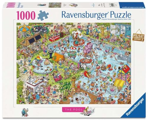 Ravensburger Puzzle 12001738 - Carte du Monde avec Vues - Puzzle de 5000 pièces, Carte du Monde illustrée détaillée, avec Affiche et informations sur Les Points de repère