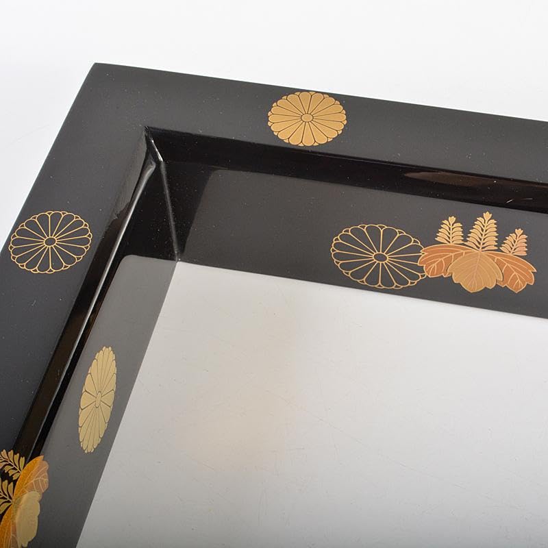 茶道具　蒔絵師　村田宗覚作　高台寺蒔絵　炉縁　共布共箱　C　R7431B Amazon.co.jp: 茶道具 蒔絵師 村田宗覚作 高台寺蒔絵 炉縁 共布