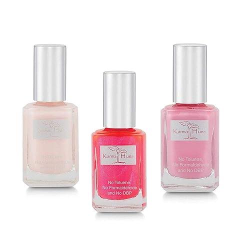 karma organic Hermosos colores combinación de esmalte de uñas natural, no tóxico, pintura de uñas vegana y libre de crueldad animal