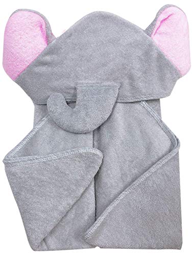 YOYOO Premium Bamboo Baby Bath Towel – Ultra Soft Organic Hypoallergenic Baby Hooded