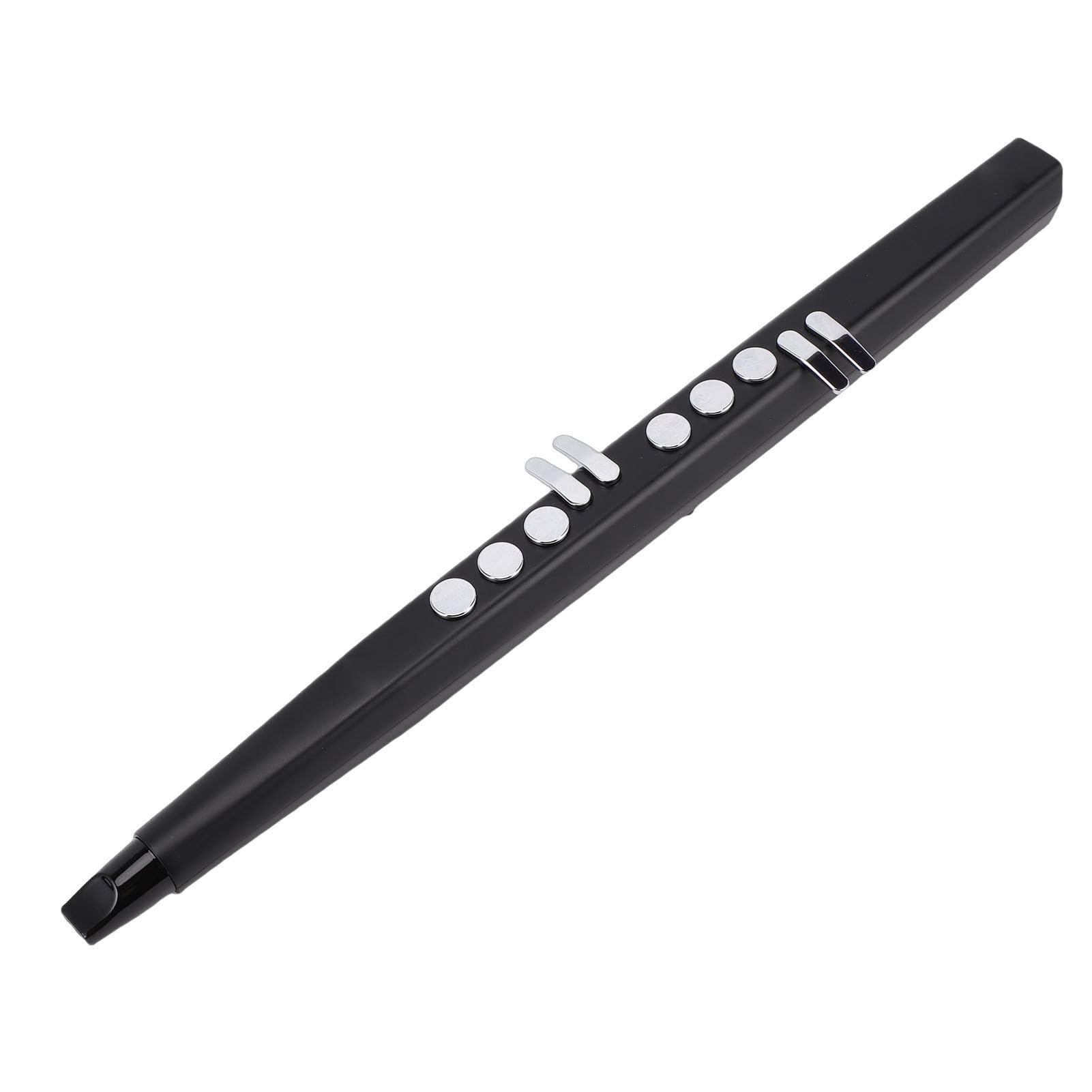Saxofón Electrónico MIDI, Saxofón Digital de 13 Tonos, Saxofón de Viaje de Bolsillo, Volumen Ajustable 3 Sensibilidad de Soplado Mini Instrumento de Viento Electrónico Digital