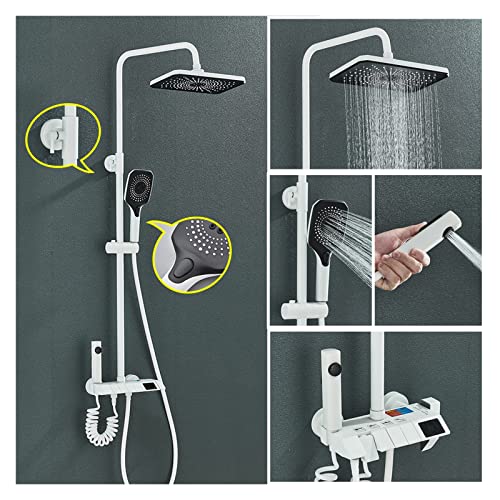 Mitigeur de douche pour salle de bain familiale avec écran numérique de température