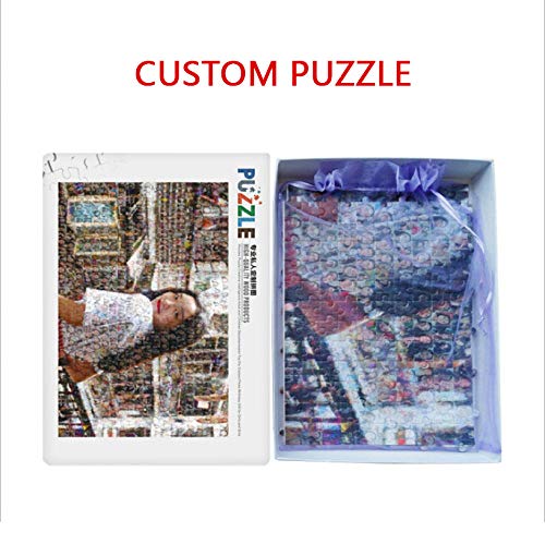 CJFHBVUQ Puzzle Personalizado, Patrones Personalizados Rompecabezas de Madera Rompecabezas Rompecabezas para Adultos...