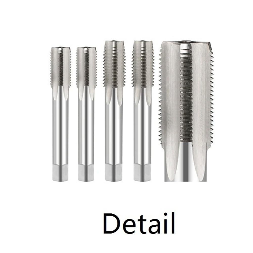 Maschio for filettatura destra HSS, utensile for trapano for viti metriche, punta for macchina di precisione M2 M3 M4 M10 M12 M14 1 pz(M5x0.5)