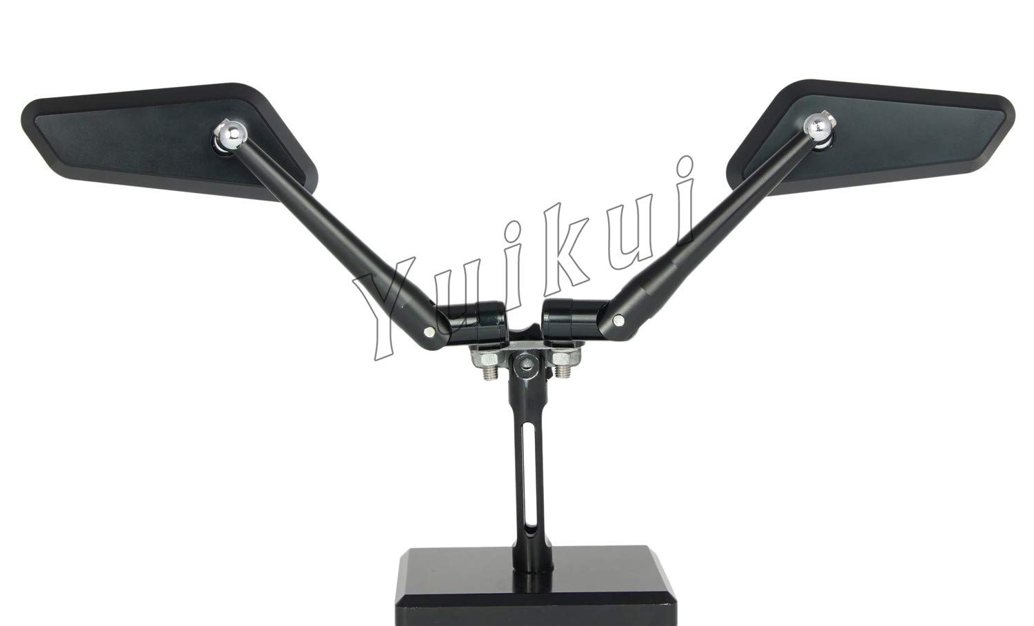 Amazon | YUIKUI RACING 汎用 バイク ミラー CNC アルミ オートバイ